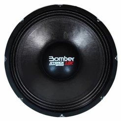 Woofer 15 pol Bomber Atrack Bass 3.8K Alto Falante Potente 1900 Watts RMS 4 Ohms Branco