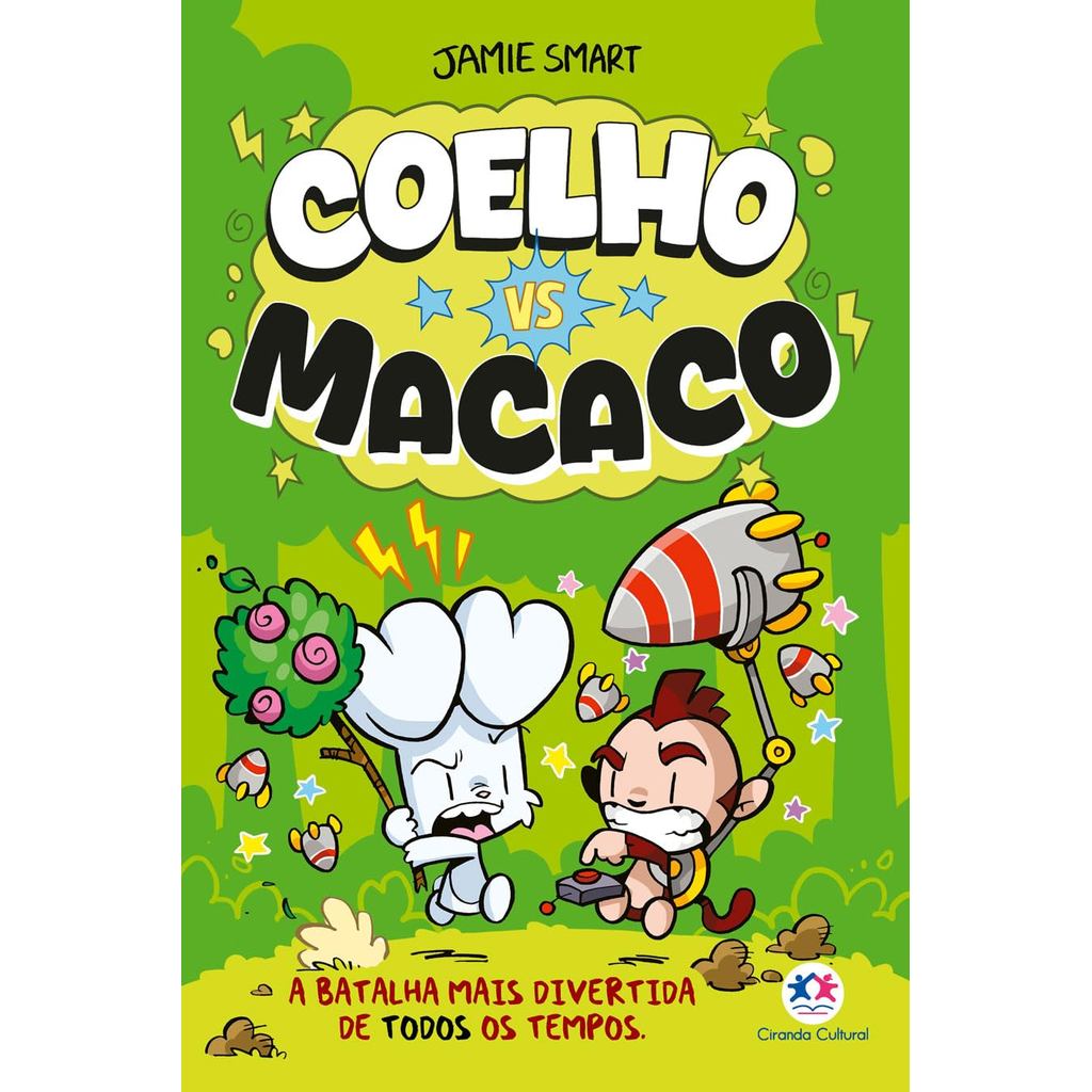 Coelho vs Macaco a Batalha Mais Divertida de Todos os Tempos | Livro 1