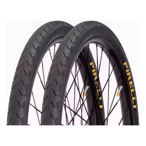 Pneus Par de Pneu Pirelli Phantom Street Pneu de Bicicleta Aro 26 26x1.95 Pneu Slick Aro 26