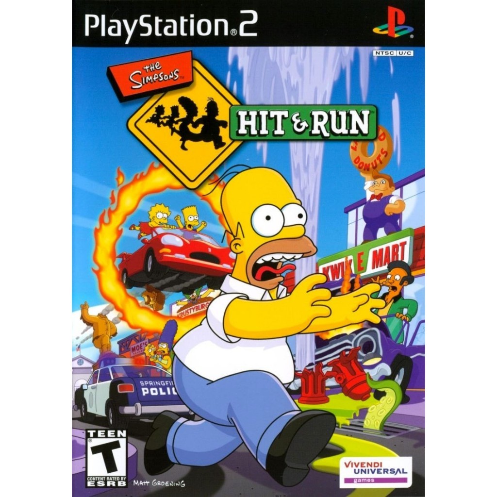 Jogo The Simpsons: Hit & Run Ps2