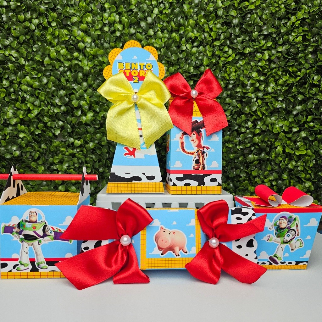 Kit Caixa Montada TOY STORY - Personalizados - Festa infantil - Aniversário - Lembrancinha