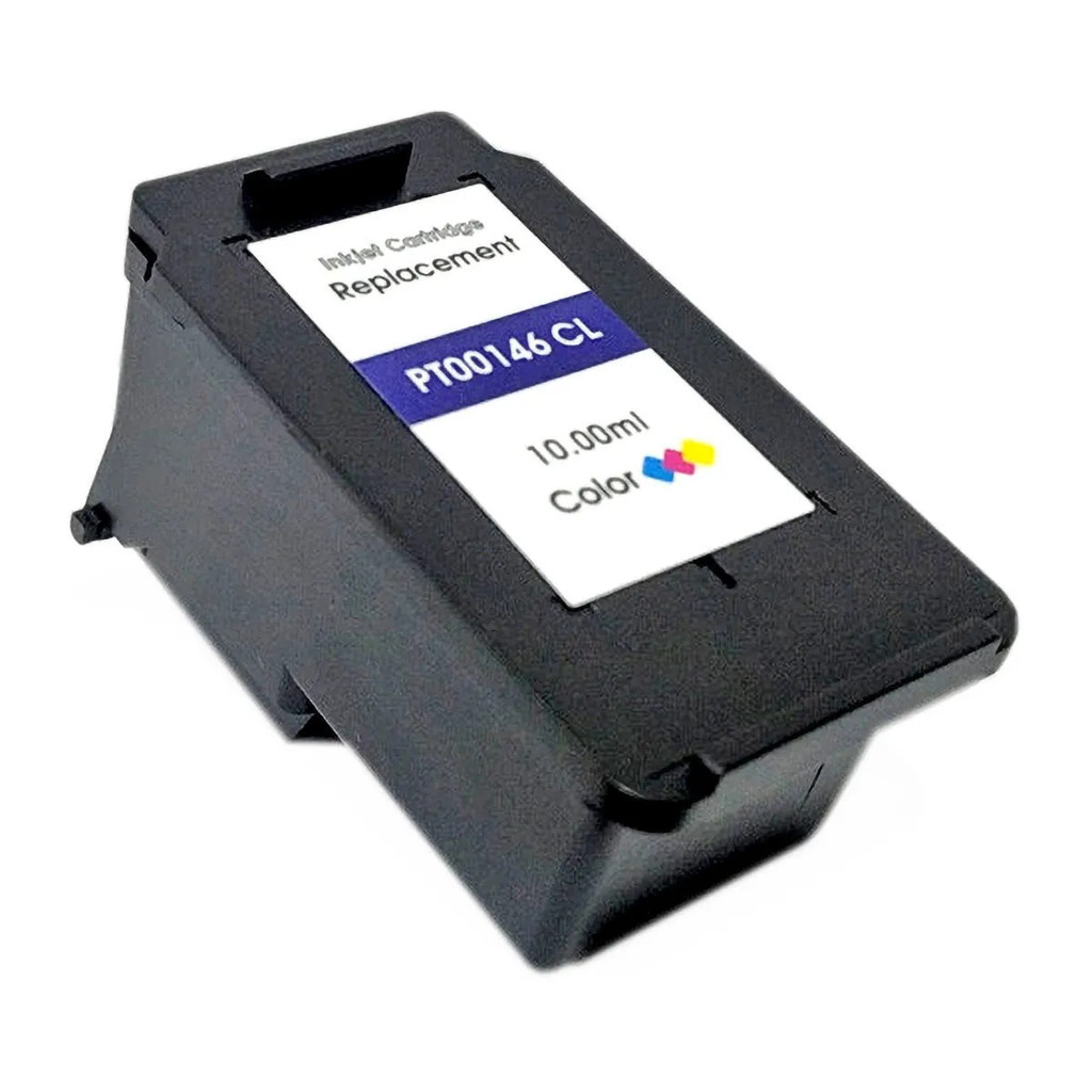 Cartucho de Tinta Colorido Compatível com Canon CL146 para MG-2410 MG2410 MG-3010 MG3010 MG-2510 MG2510 10ml