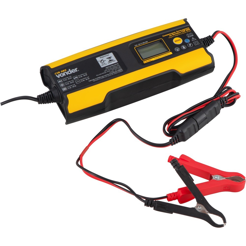 Carregador Interno de Bateria CIB085 Bivolt 1 Peça Vonder