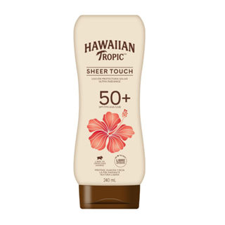 Protetor Solar Hawaiian Tropic Sheer Touch FPS 50+ com 240ml em Oferta na Shopee