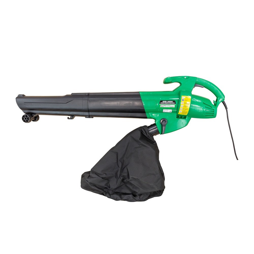 Soprador Aspirador de folhas 3000 watts - GSS-3000 - Garthen em Oferta na Shopee