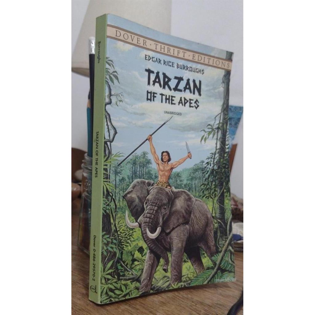 TARZAN OF THE APES autor EDGAR RICE BURROUGHS
