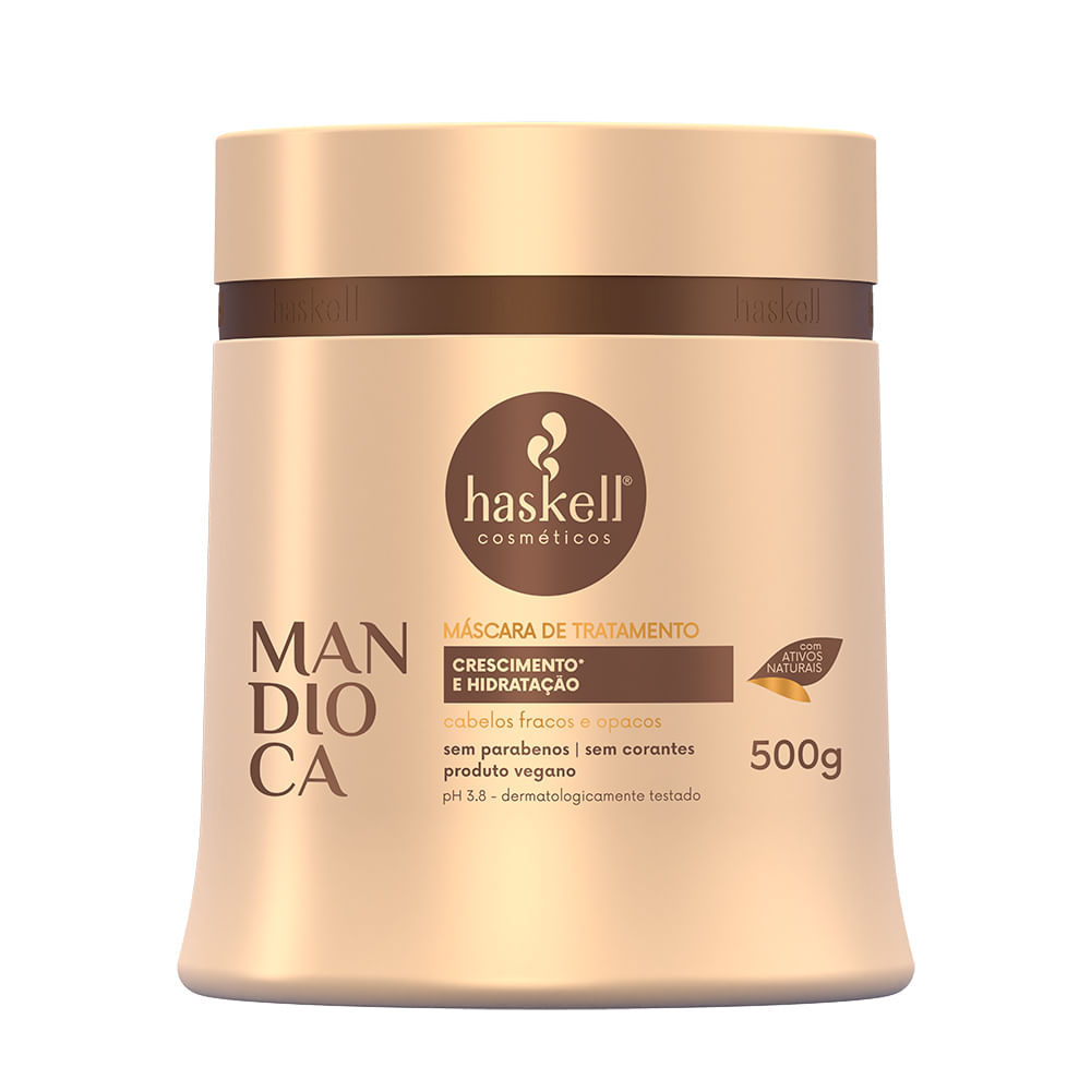 Máscara de Hidratação Haskell Mandioca com 500g em Oferta na Shopee