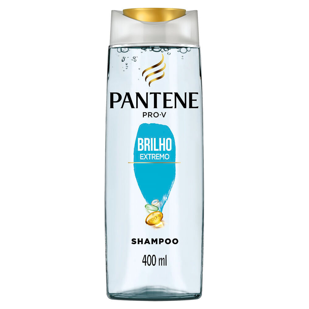 Shampoo Pantene Brilho Extremo 400ml em Oferta na Shopee