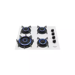 Cooktop 4 Bocas a Gás Itatiaia Itaplus com Tripla Chama e Acendimento Automático Cor Branco Bivolt