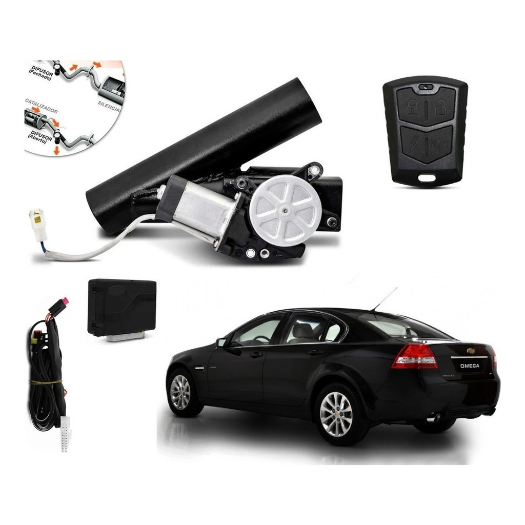 Difusor Escapamento Chevrolet Omega Ronco Esportivo Controle
