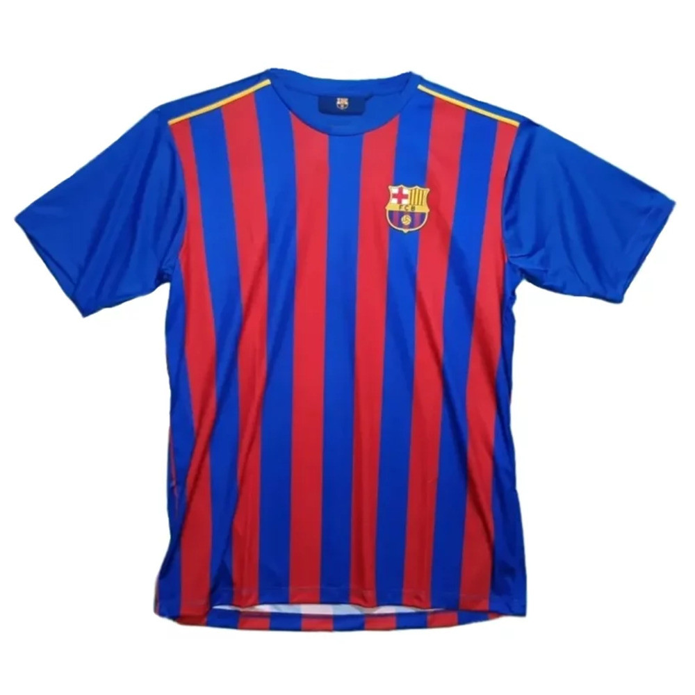 Camiseta Barcelona Balboa Infantil Jogo Azul/Vermelha