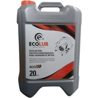 Óleo solúvel sintético biodegradável 20 litros - ECO-100 - Ecolub em Oferta na Shopee