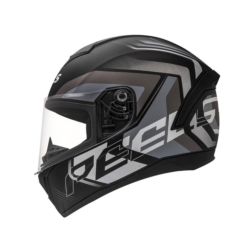 CAPACETE MOTOCICLISTA PEELS SPIKE 2 GTX PRETO E GRAFITE FOSCO