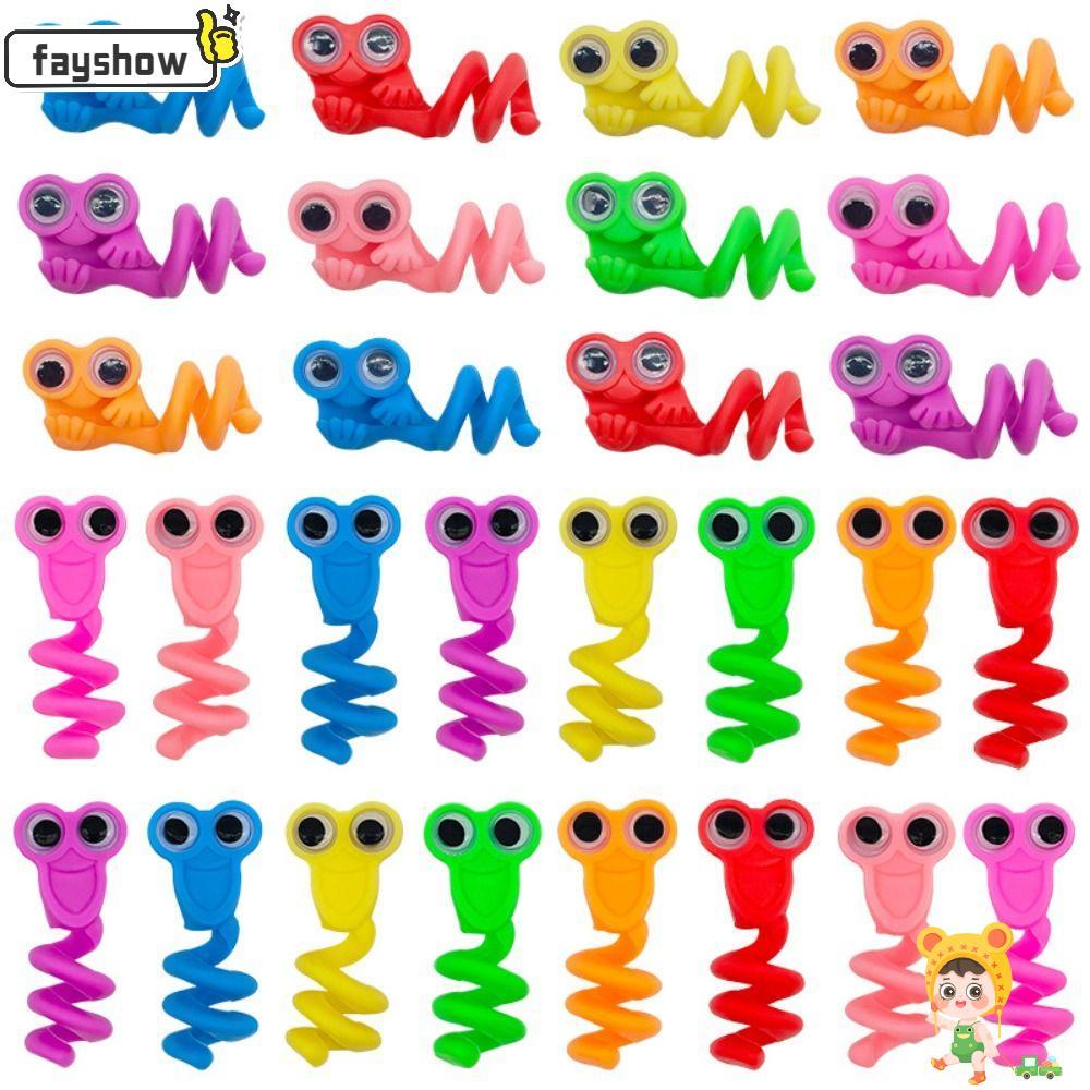 Capa De Lápis FAYSHOW , Conjunto De 10 Peças Com Tampa De Caneta De Design Bonito , Brinquedos Sensoriais De Borracha Ma em Oferta na Shopee