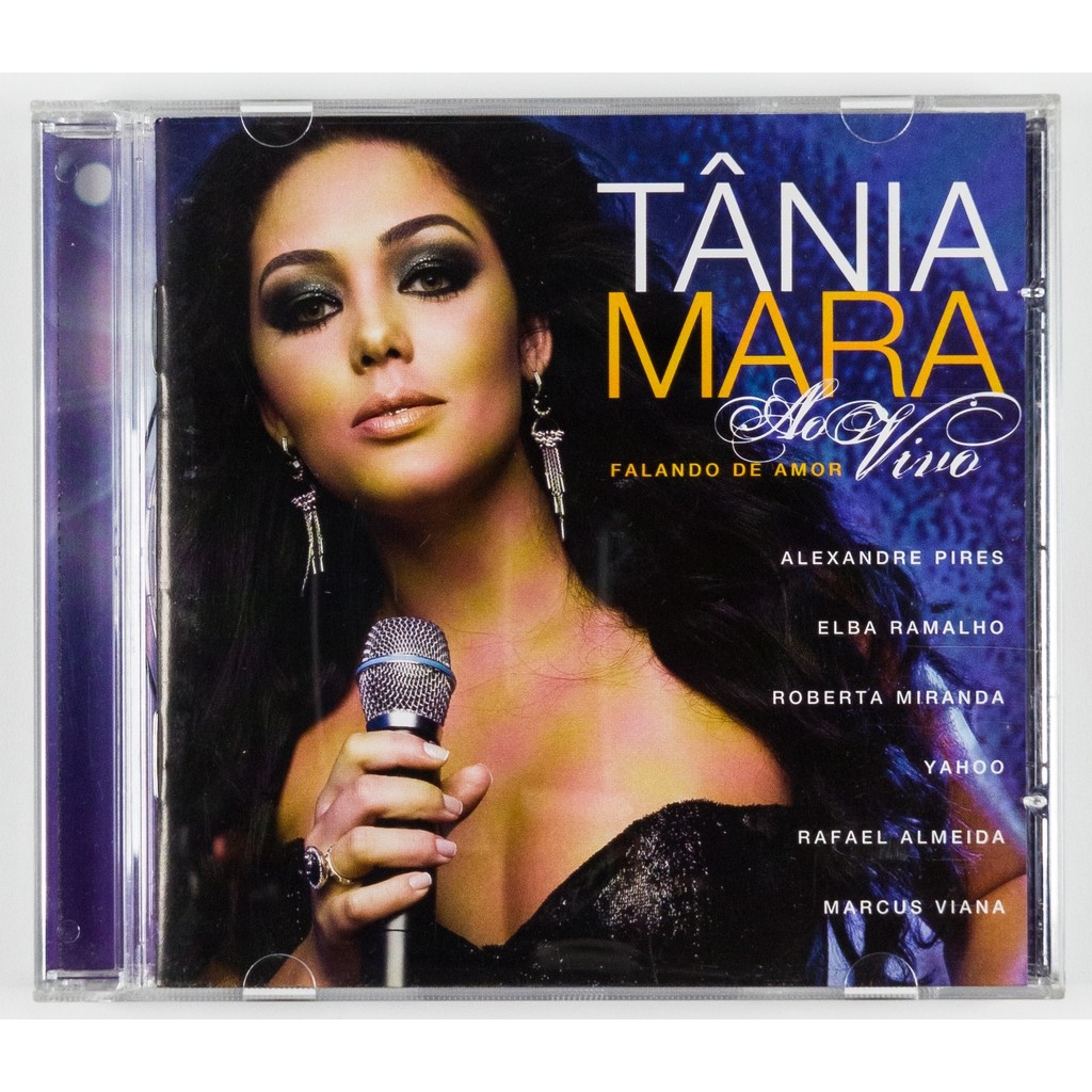 CD Tânia Mara Ao Vivo Falando de Amor CD7431