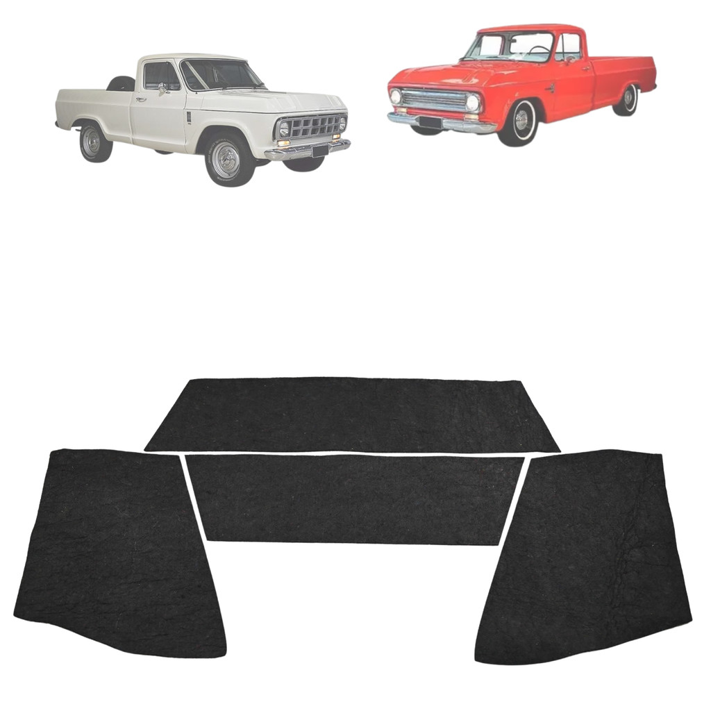 Manta Acústica Forro De Capô Da D10 1964 1965 1966 1967 Até 1992