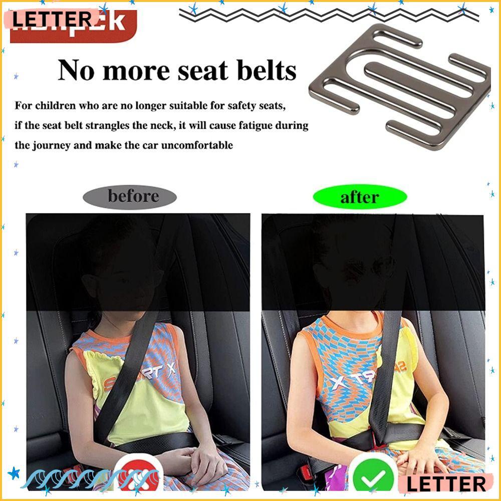 Carta Ombro Pescoço Cinta Segurança Confortável Carro Universal Cinto De Clipes