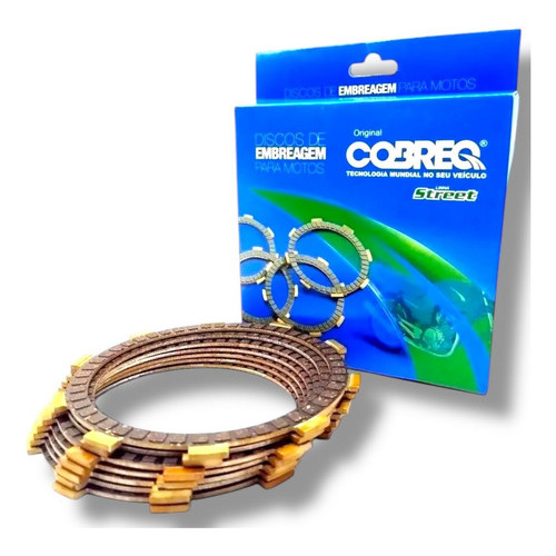 Disco De Embreagem Honda Cb400 Cb 400 Cb450 Cb 450 Cobreq