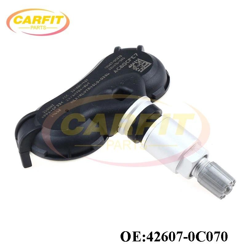 4 Pcs Novo OEM 42607-0C070 426070sensor 315Mhz Do Monitor De Pressão Dos Pneus De C070 TPMS Para Peças De Automóvel Toyo