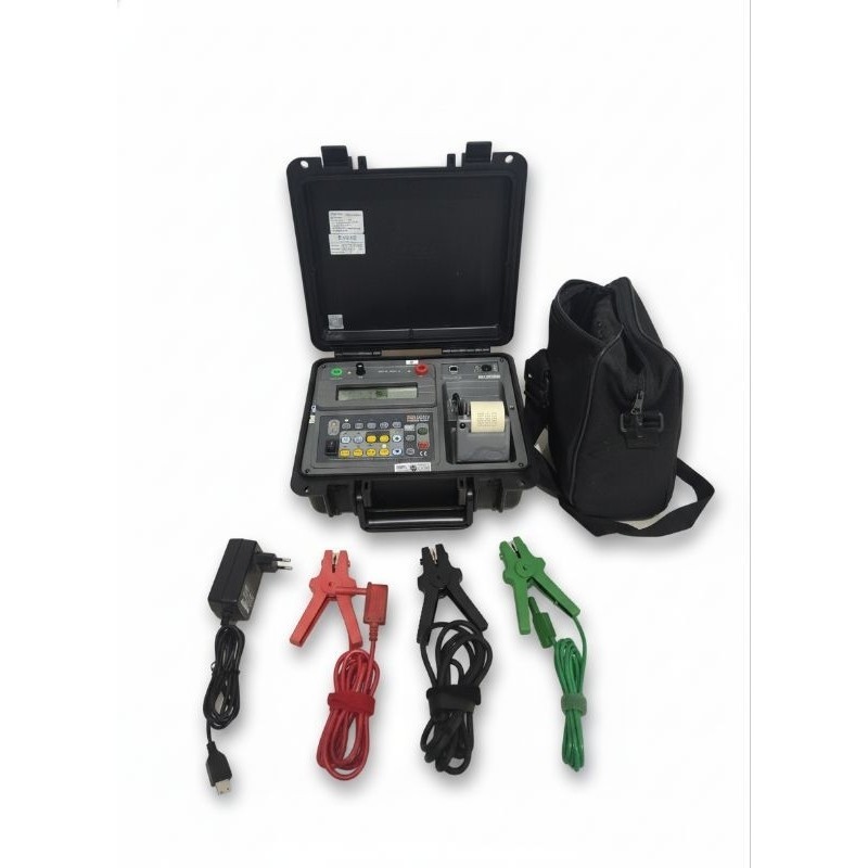 Megôhmetro Digital 5KV Profissional MD 5060X - Calibrado, com Impressora e Laudo - Pronta Entrega