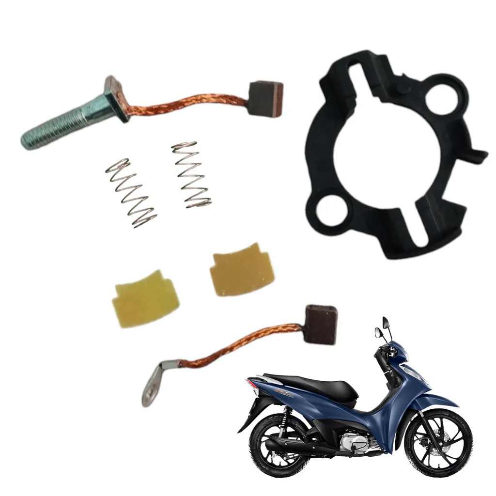 Escova Motor Partida Honda Biz Es Ex 125 2014