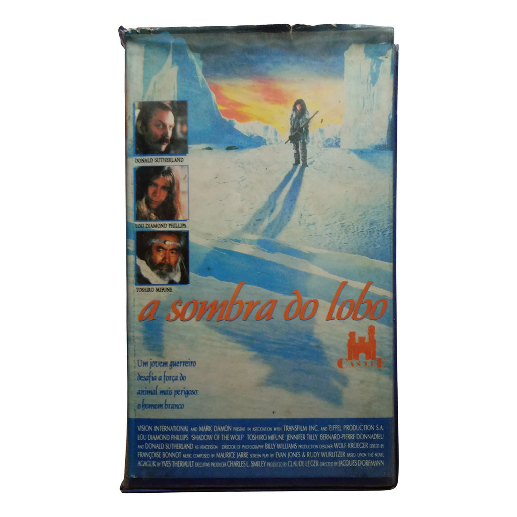 Vhs A Sombra Do Lobo - Lou Diamond Phillips
