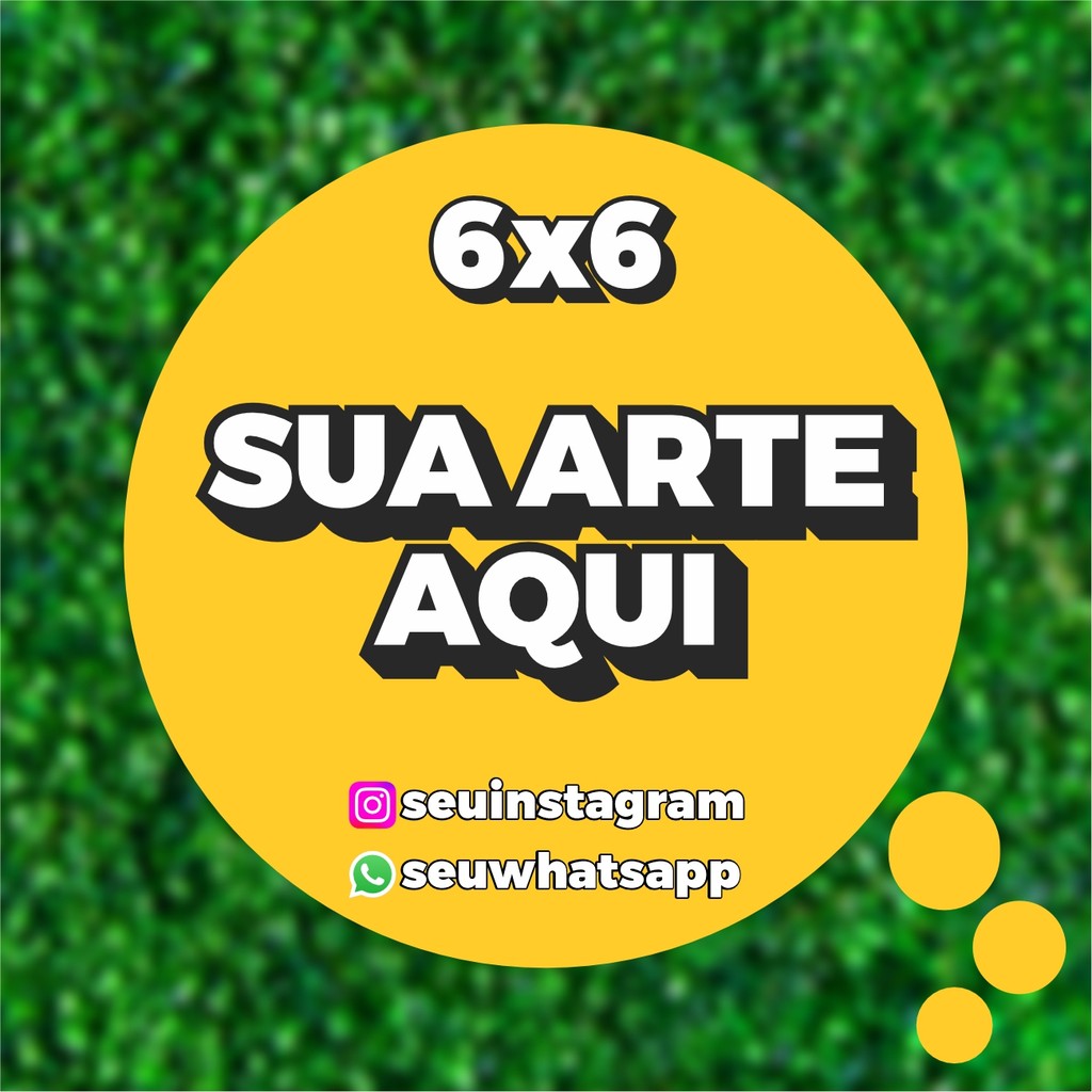 Adesivos Personalizados 6x6 cm Recorte Eletrônico Etiqueta Resistente Rótulos Sticker