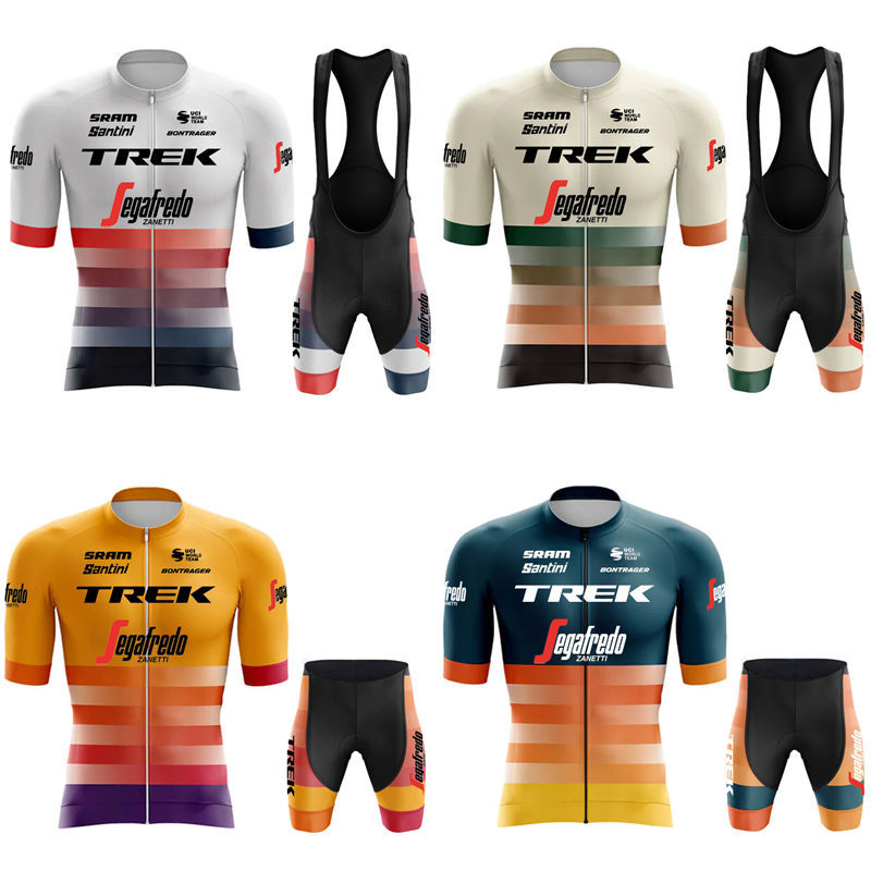 Trek Team Verão Camisa De Ciclismo Terno Masculino Respirável Mountain Bike Conjunto De Roupas Bicicleta Maillot Ropa