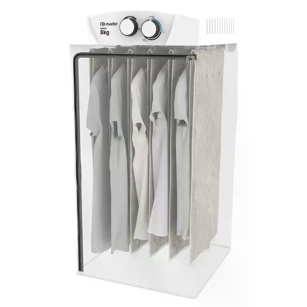 Secadora de Roupas Mueller Solaris 8Kg, Suspensa, Branca - 220V