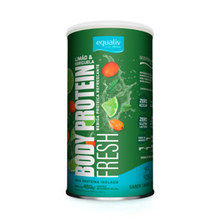 Equaliv Proteína de Colágeno Body Protein Fresh 450g – Sabor Limão e Seriguela em Oferta na Shopee