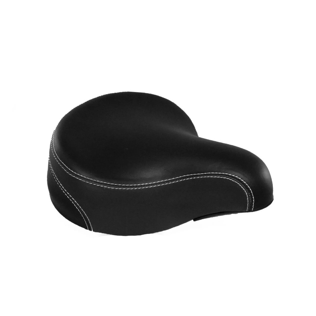 Selim Banco Bicicleta 270x210mm Buzzer Beach 2 Molas Preto em Oferta na Shopee