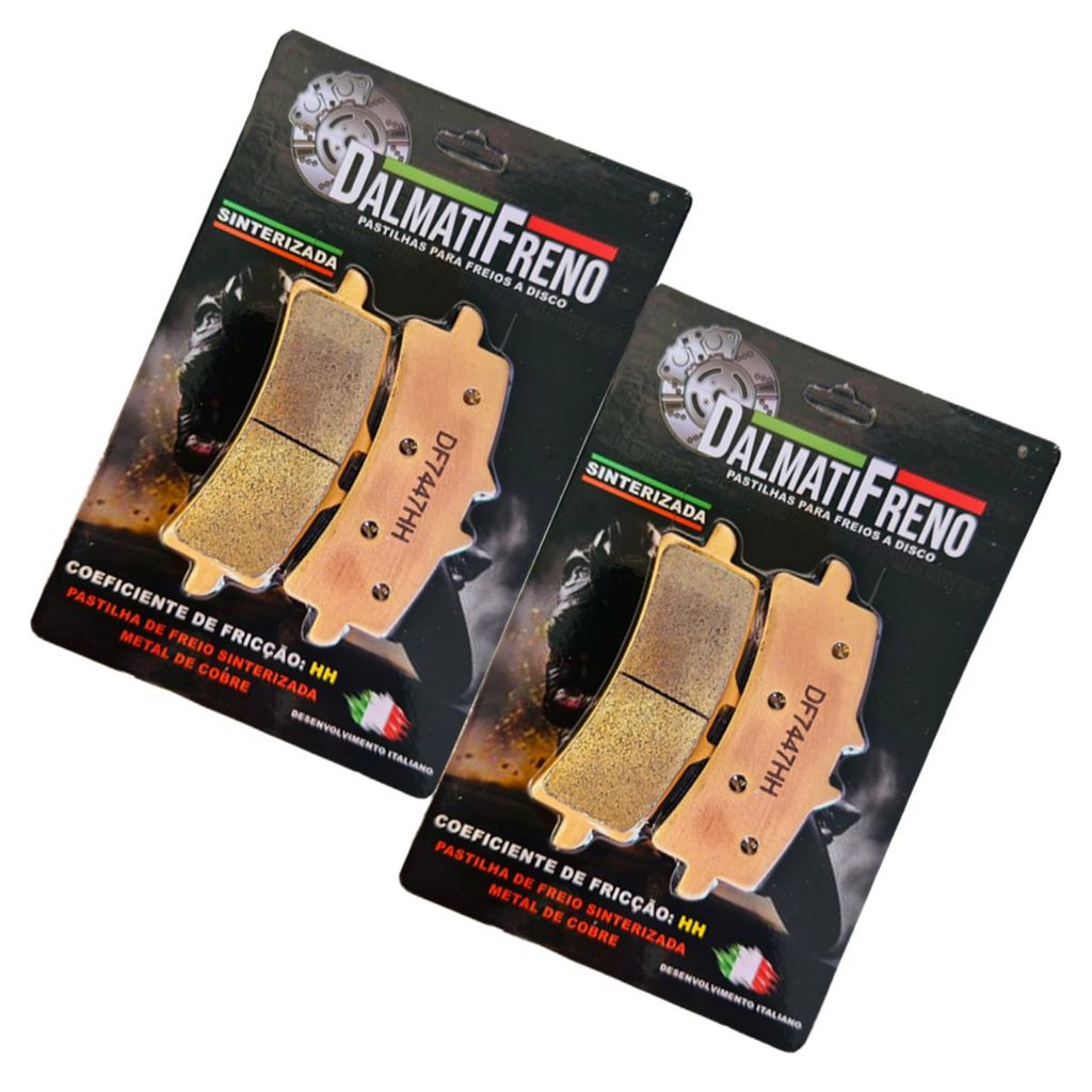 PASTILHA DE FREIO DIANTEIRA DUCATI 1262 Xdiavel S ANO 2019 2020 2021 2022 2023 2024