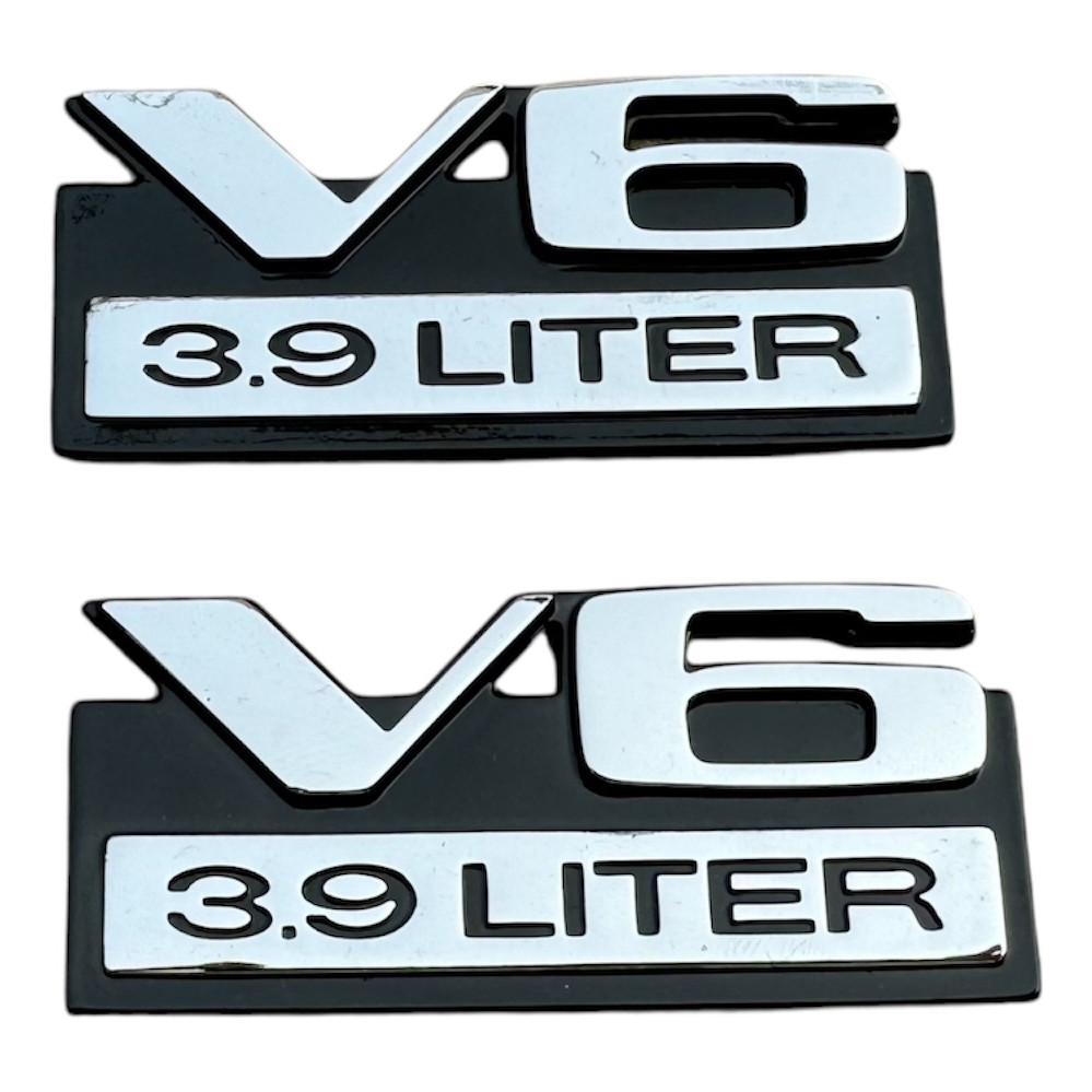 Dodge, Emblema Dodge Dakota V6 3.9 Liter (par)