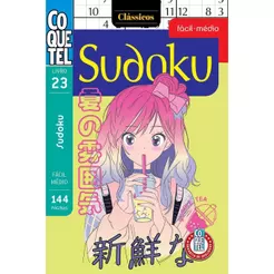 Livro Coquetel Sudoku 23 | Fácil-Médio