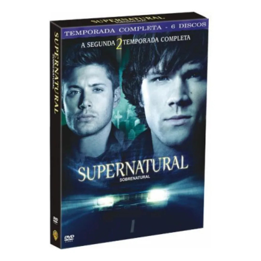 Box Dvd Supernatural - 2a Temporada Completa - 6 Discos
