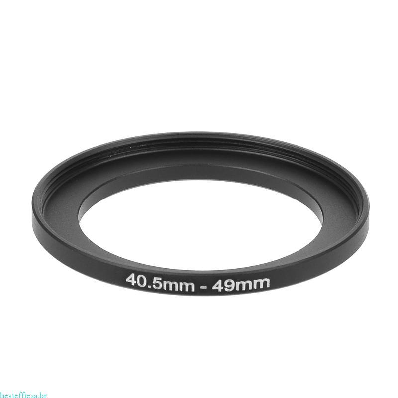 besteffie 40 5mm A 49mm Metal Step Up Anéis Adaptador Lente Filtro Acessórios Para Ferramentas Câmera
