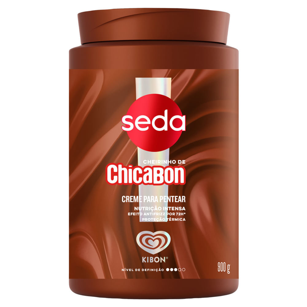 Creme de Pentear Seda Cheirinho de ChicaBon Kibon Nutrição Intensa 900g em Oferta na Shopee