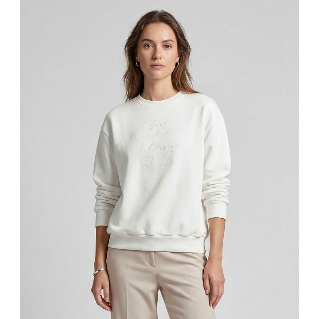 Blusão Feminino Moletom Peluciado Rovitex Bege em Oferta na Shopee