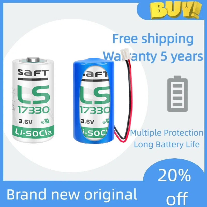 Original Francês LS17330 Bateria Tianying Detector Especial De Lítio Para Alarme De Gás 3.6V 2/3A Nova