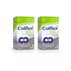 Kit c/ 02 Colflex Hialu Suplemento Alimentar 30 Caps.