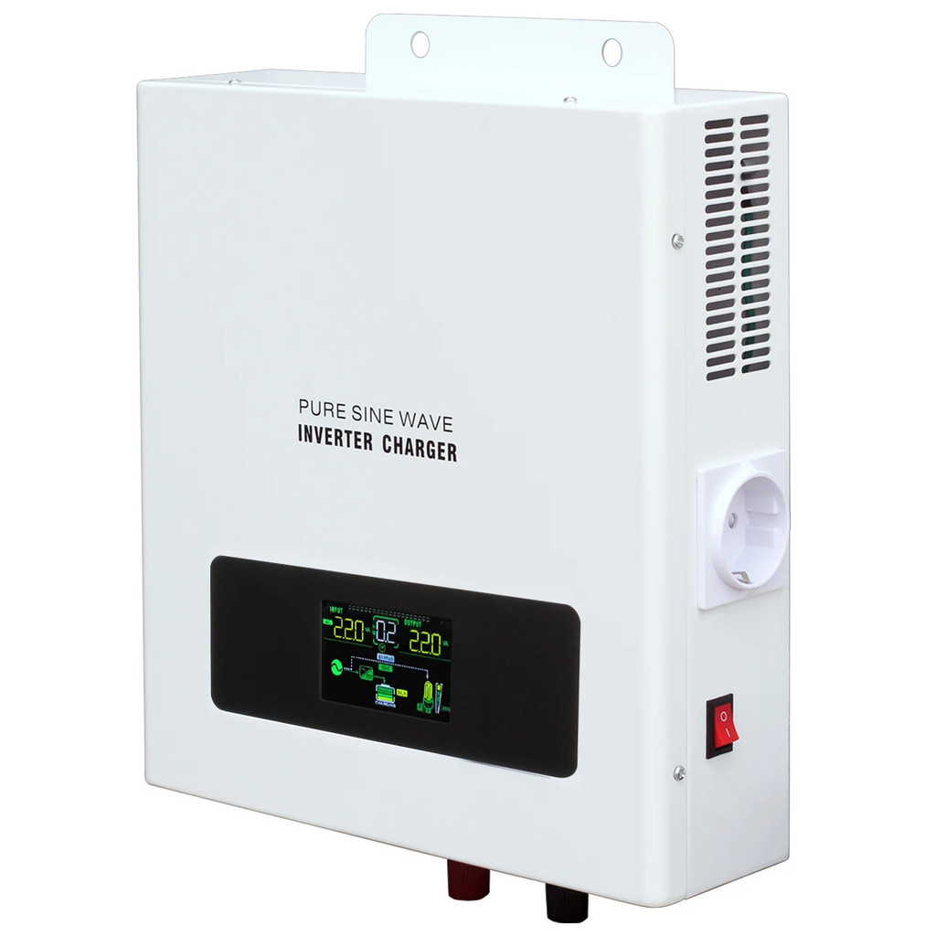 Inversores De Energia De Baixa Frequência Para Montagem Em Parede , 1000W , 12V/24VDC , 110V/220VAC , Inversor Solar De
