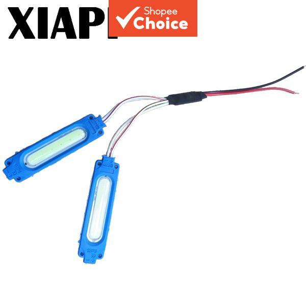 XIAPI 2 Unidades 12V LED Vermelho Azul Luzes Estroboscópicas Lâmpada De Flash De Aviso Para Decoração De Grade De Moto D