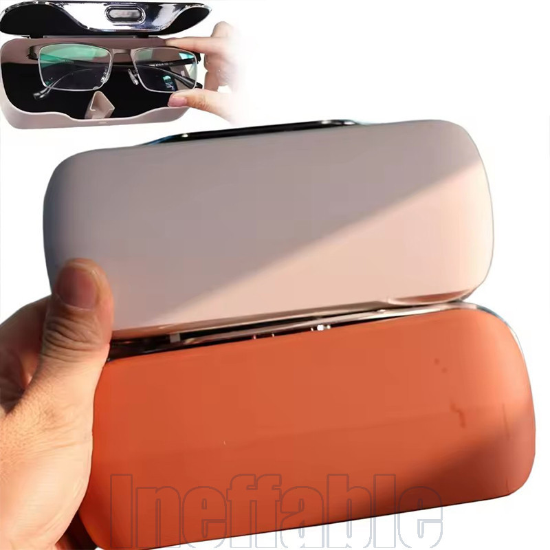 Suporte Para Óculos De Sol Viseira De Carro-Portátil , Universal-Caixas De Solar Automática-Estojos ABS Abertura De Pres