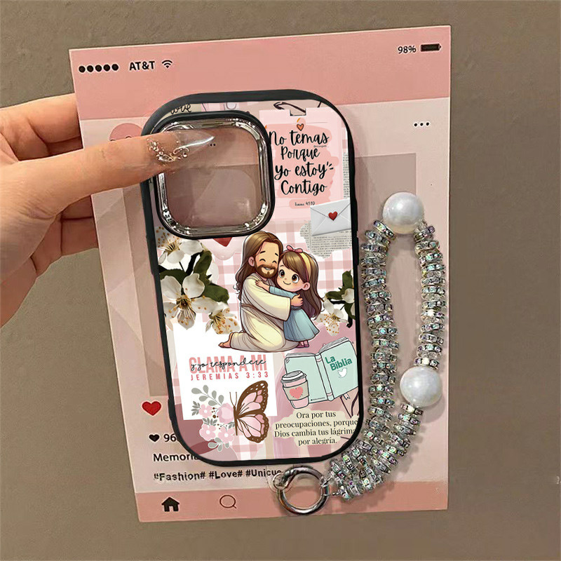 Capinha Capa Para MOTO G10 G14 G22 G23 G24 G32 G42 G52 G53 G54 G60 G84 E7 E22 Silicone À Prova de Choque Religião Jesus