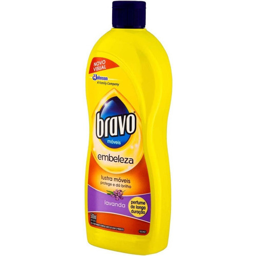 Lustra Móveis Brilho Prático Lavanda 500ml Bravo