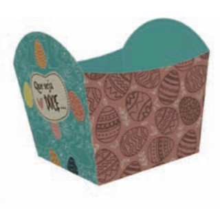 10 Cestinha Feliz Páscoa ID 3387 (PASCOA IDEIA OUTLET) em Oferta na Shopee