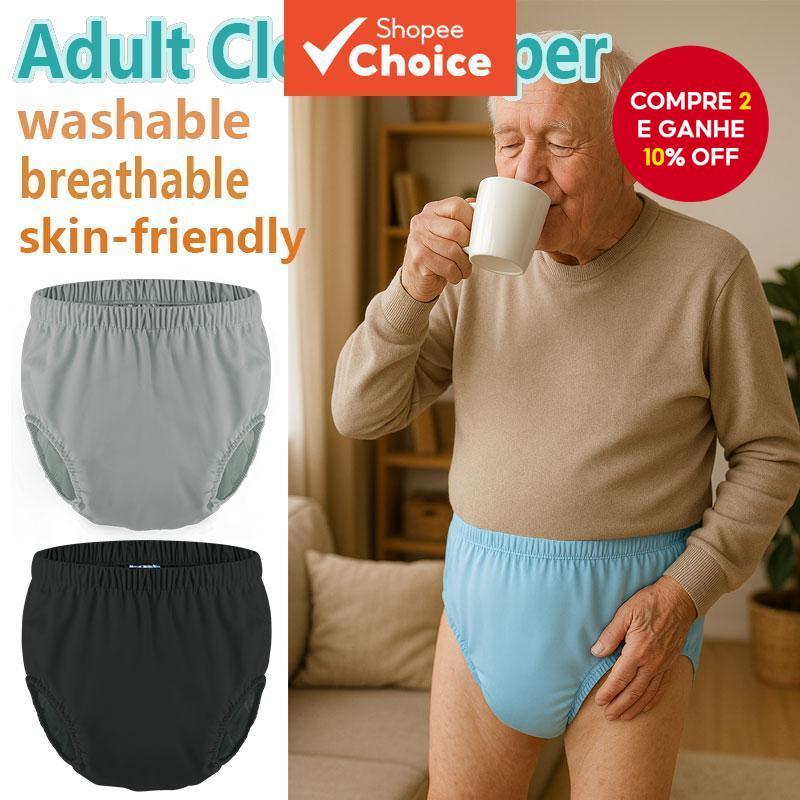 Capas de Fralda Adultas, Confortáveis e Respiráveis, Reutilizáveis e Laváveis, Impermeáveis, à Prova de Vazamentos, em Oferta na Shopee