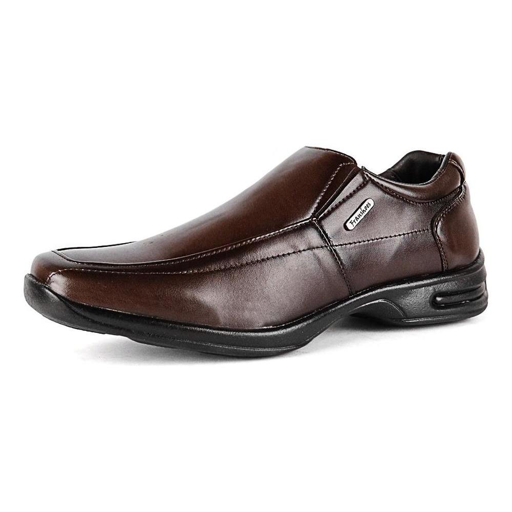 Sapato Social Masculino Liso Ortopédico Anti Stress Confort - Sapatenis Social Promoçao Dia Dos Pais Lançamento