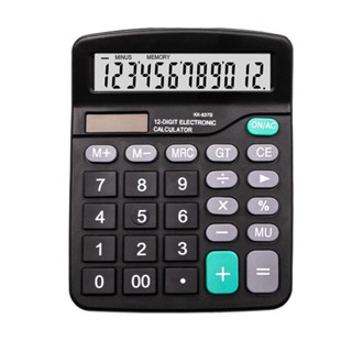 Calculadora de Mesa K-837B – Comercial, Escritório, Display 12 Dígitos, Prática e Funcional em Oferta na Shopee