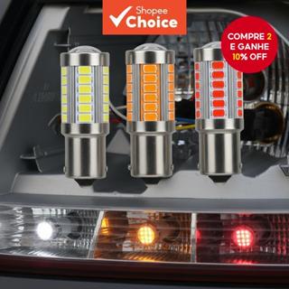 1 Peça Lâmpada LED para Carro PY21W P21/5W 1156 Ba15s 1157 Bay15d para Seta, Freio, Ré e Luzes de Estacionamento 12V em Oferta na Shopee